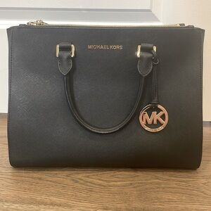 Michael Kors Saffiano Leather Satchel